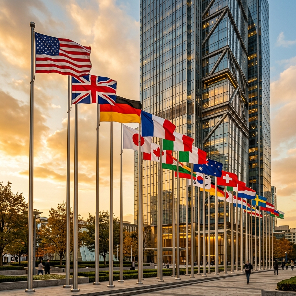 Global Presence Flags
